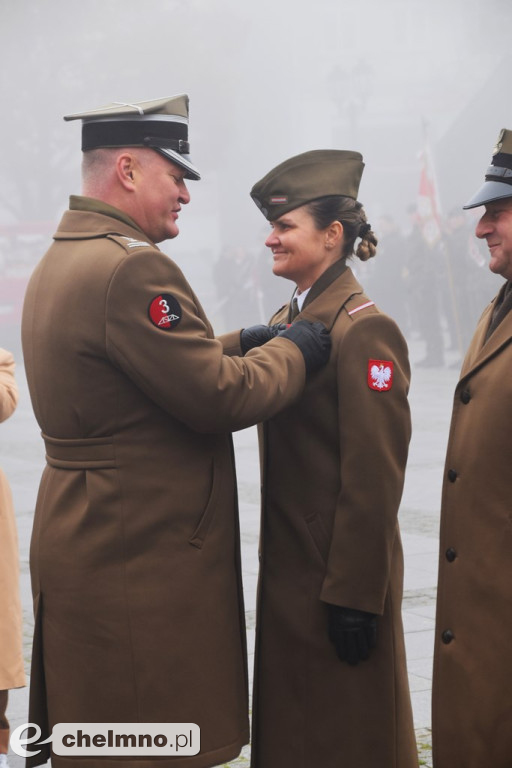 Patriotyczne uroczystości na chełmińskim Rynku