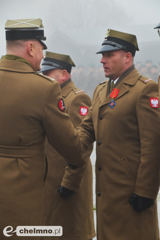 Patriotyczne uroczystości na chełmińskim Rynku