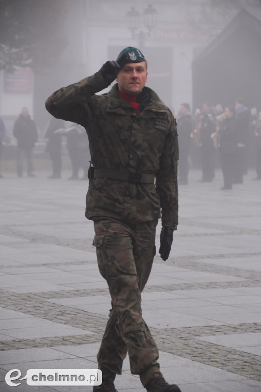Patriotyczne uroczystości na chełmińskim Rynku