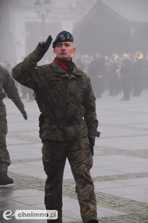 Patriotyczne uroczystości na chełmińskim Rynku