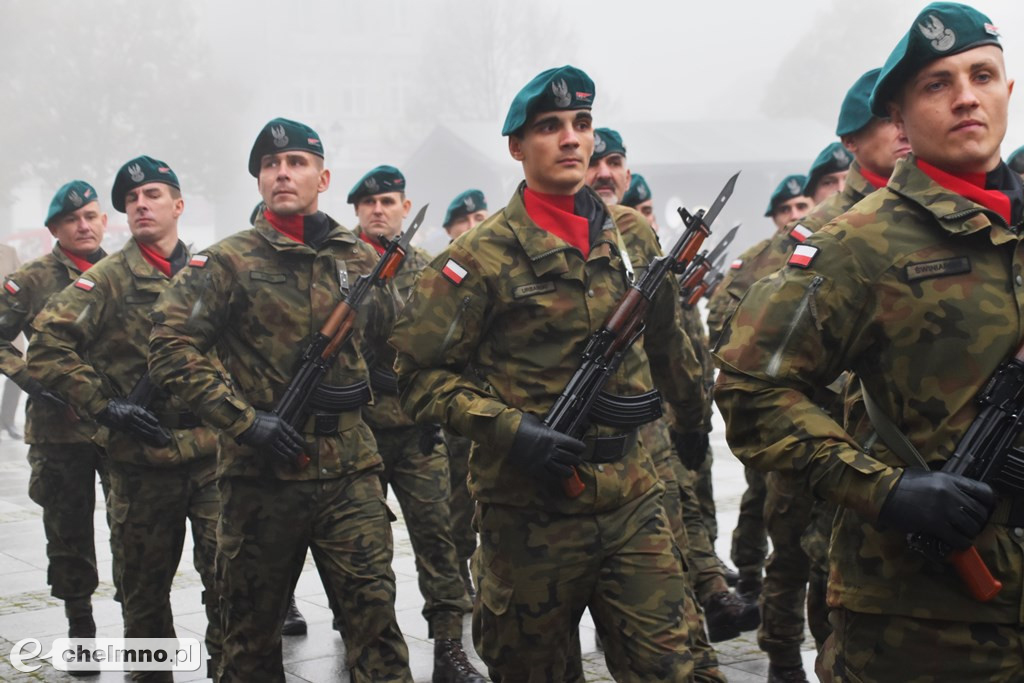 Patriotyczne uroczystości na chełmińskim Rynku