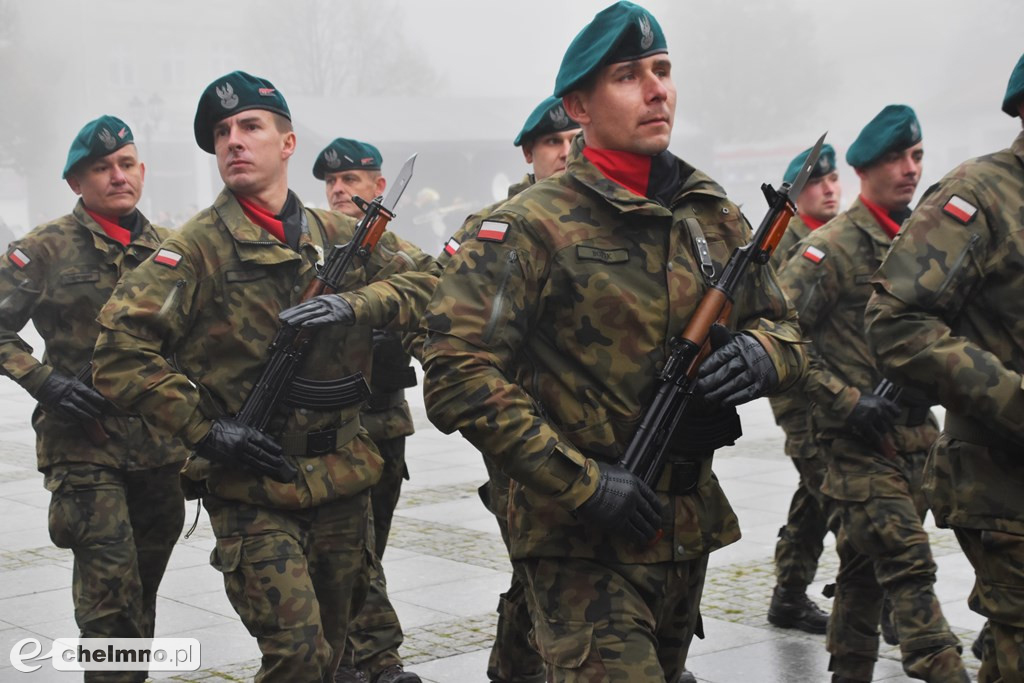 Patriotyczne uroczystości na chełmińskim Rynku