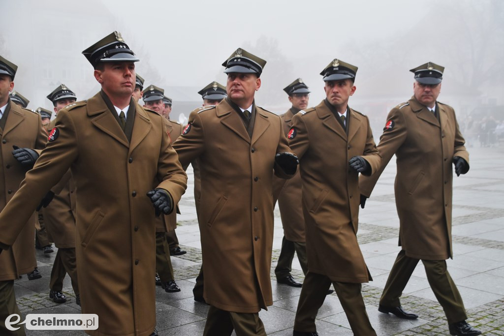 Patriotyczne uroczystości na chełmińskim Rynku