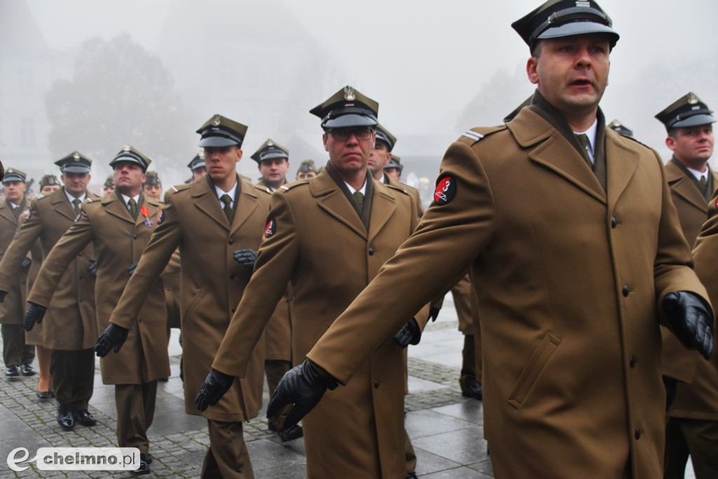 Patriotyczne uroczystości na chełmińskim Rynku