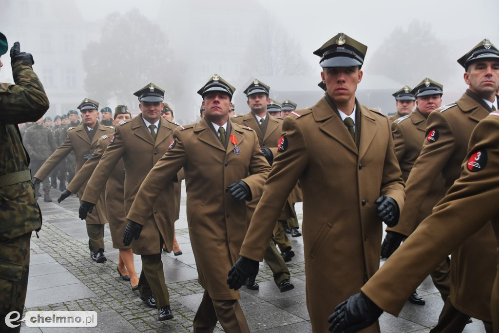 Patriotyczne uroczystości na chełmińskim Rynku