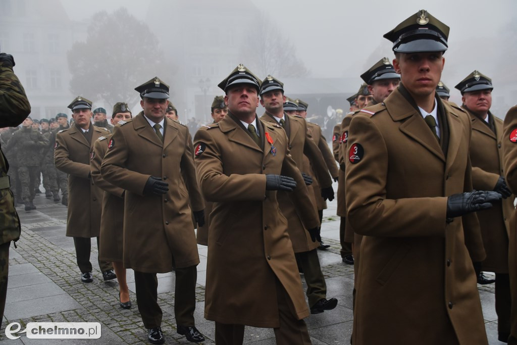 Patriotyczne uroczystości na chełmińskim Rynku