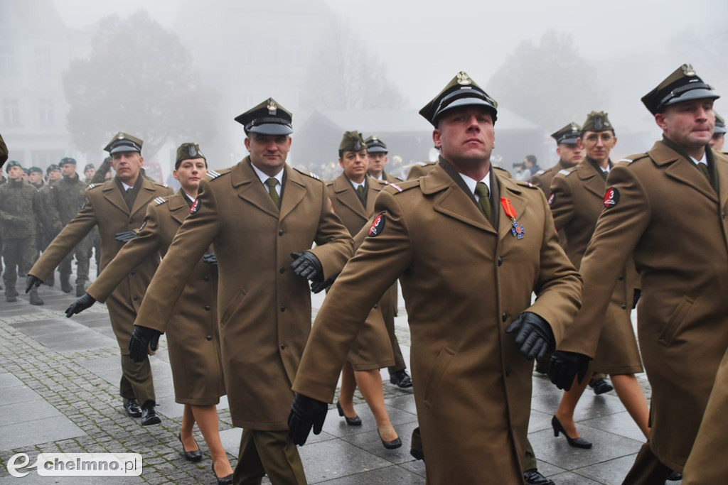 Patriotyczne uroczystości na chełmińskim Rynku
