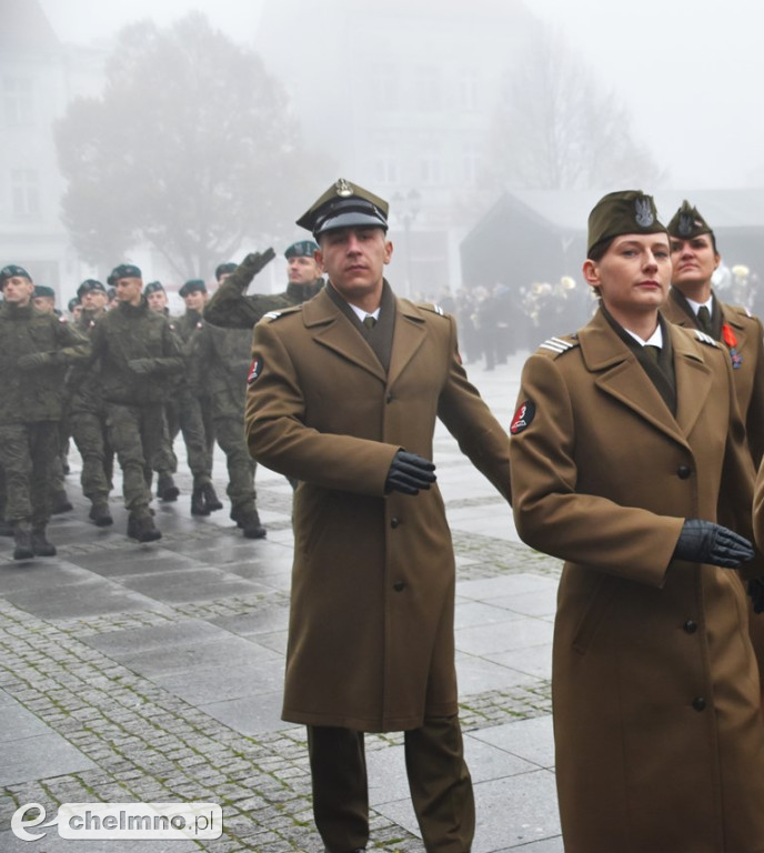 Patriotyczne uroczystości na chełmińskim Rynku