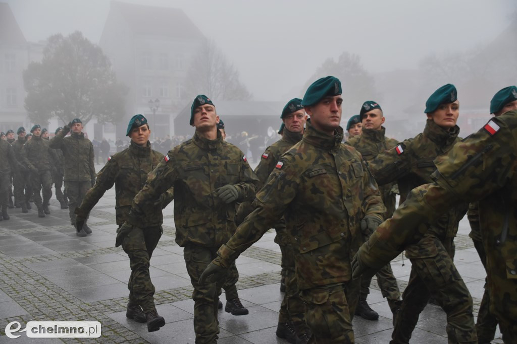Patriotyczne uroczystości na chełmińskim Rynku