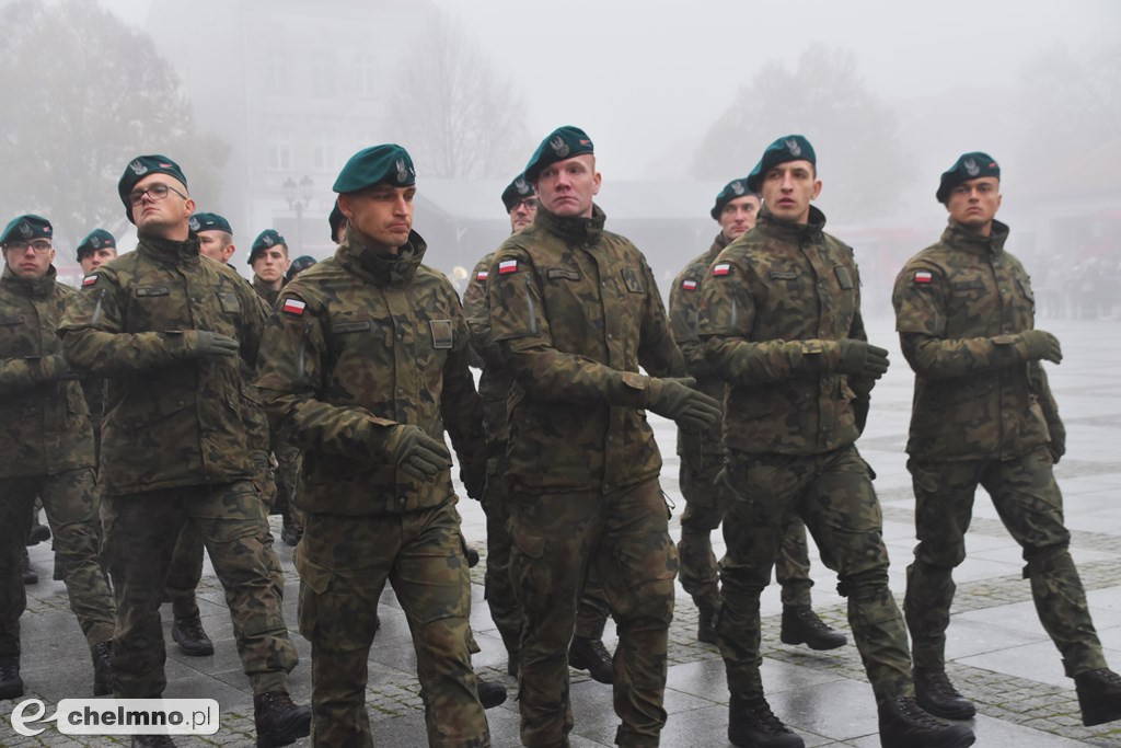 Patriotyczne uroczystości na chełmińskim Rynku