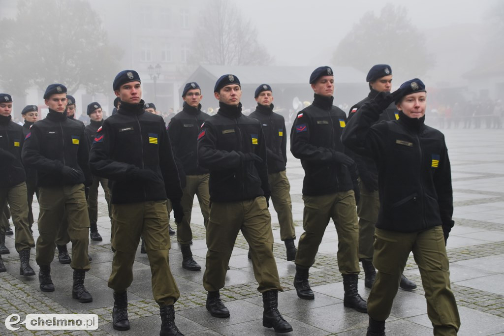 Patriotyczne uroczystości na chełmińskim Rynku