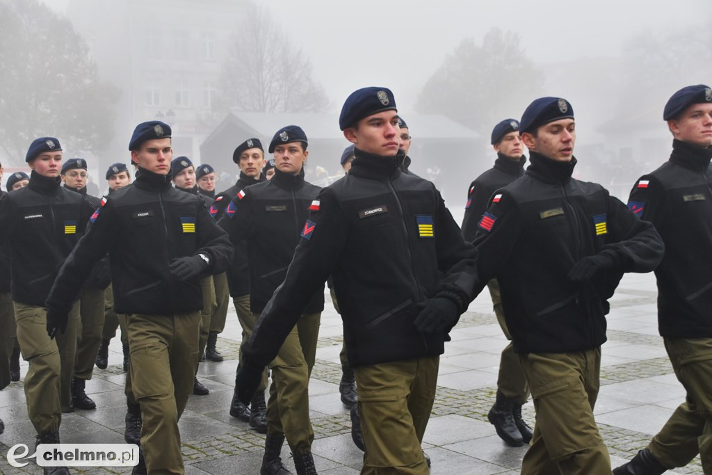 Patriotyczne uroczystości na chełmińskim Rynku