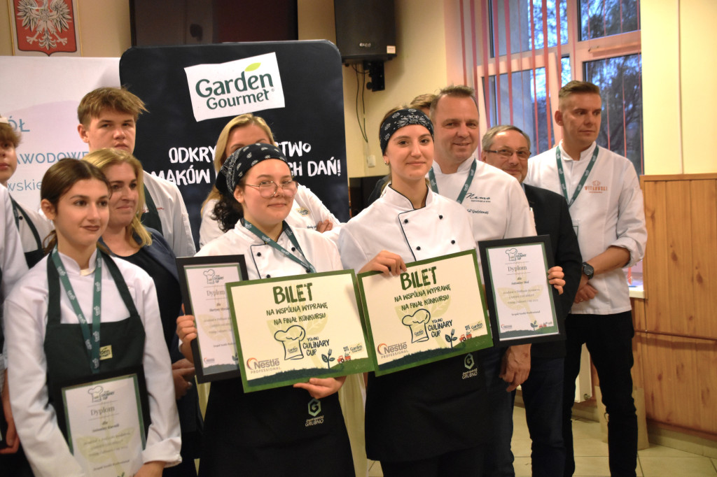 Przepustka do finału Young Culinary Cup dla ZS CKZ w Grubnie