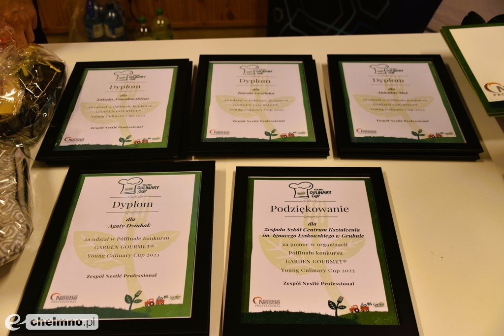 Przepustka do finału Young Culinary Cup dla ZS CKZ w Grubnie