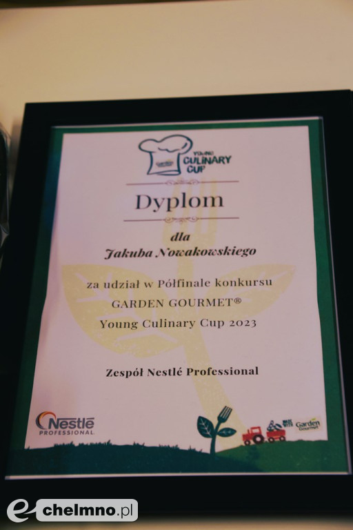 Przepustka do finału Young Culinary Cup dla ZS CKZ w Grubnie