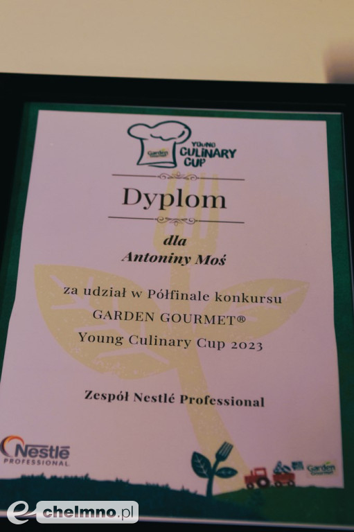 Przepustka do finału Young Culinary Cup dla ZS CKZ w Grubnie