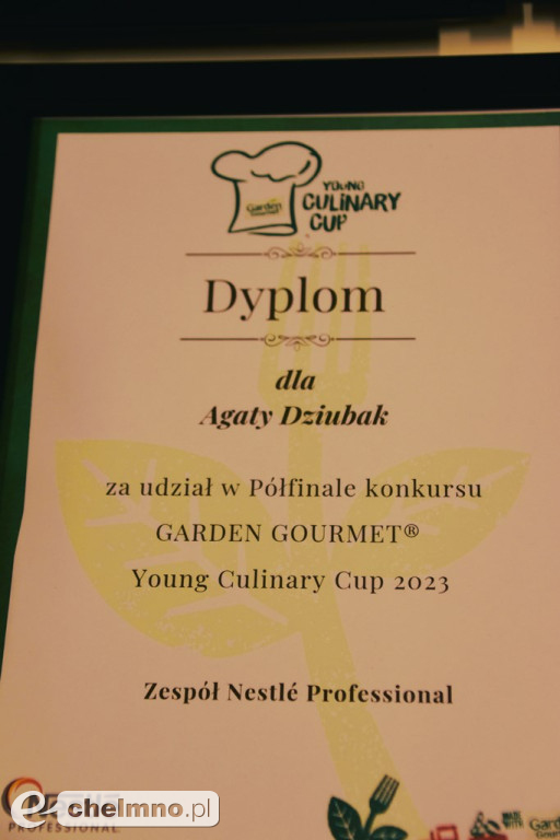 Przepustka do finału Young Culinary Cup dla ZS CKZ w Grubnie