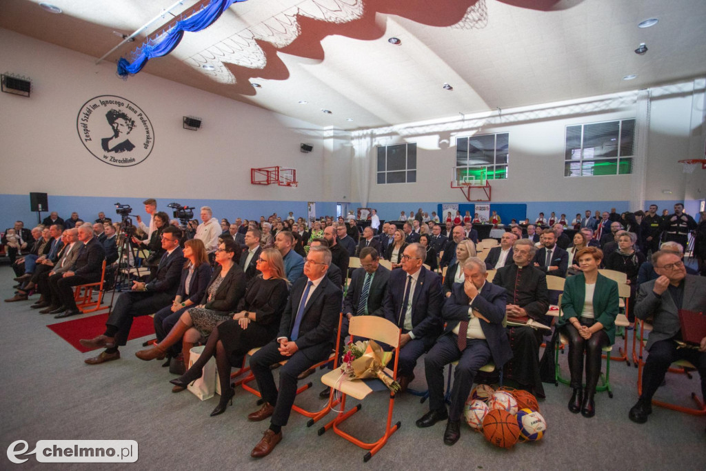 Nowoczesna sala sportowa dla mieszkańców Zbrachlina