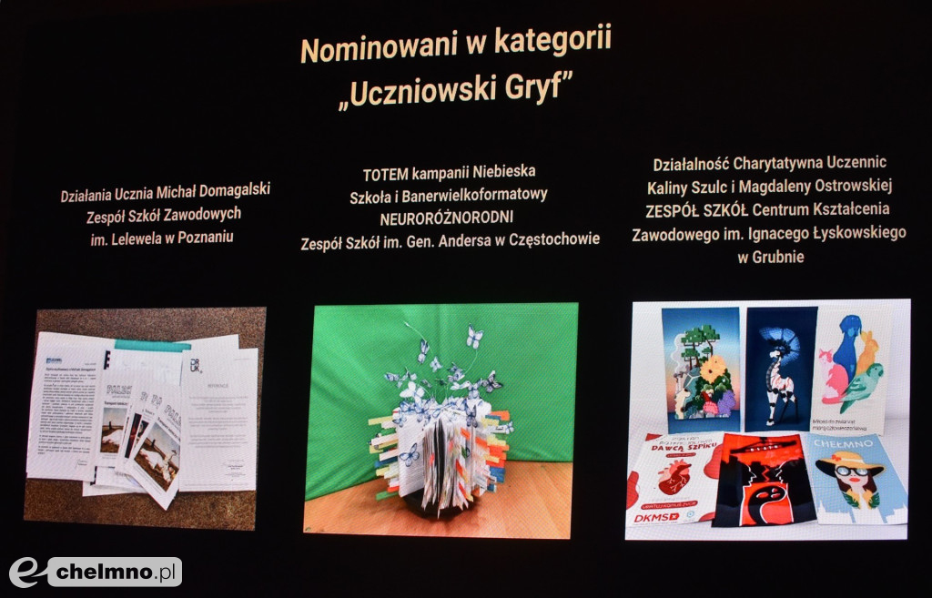 Złoty Gryf 2023 dla uczennic ZS CKZ z Grubna. Gratulujemy!