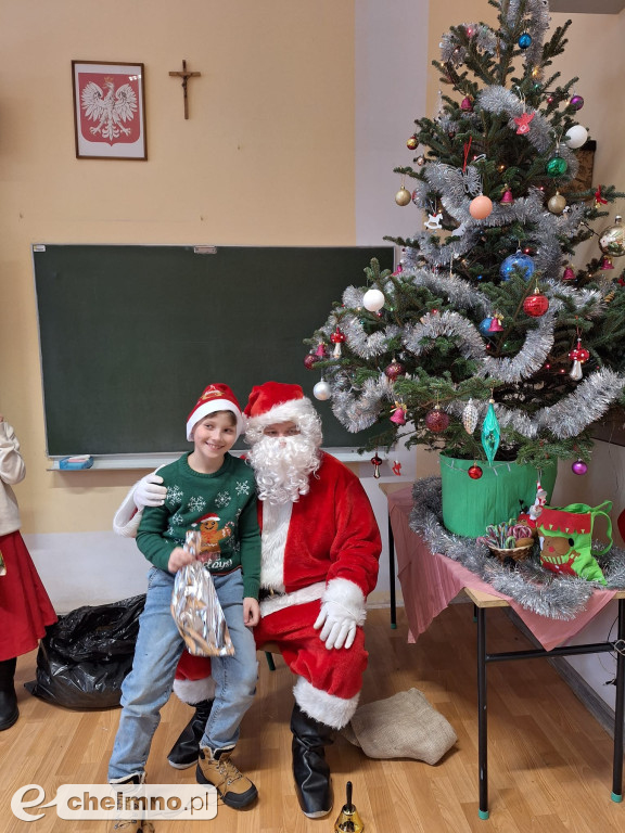 Mikołajki w młodszych klasach 