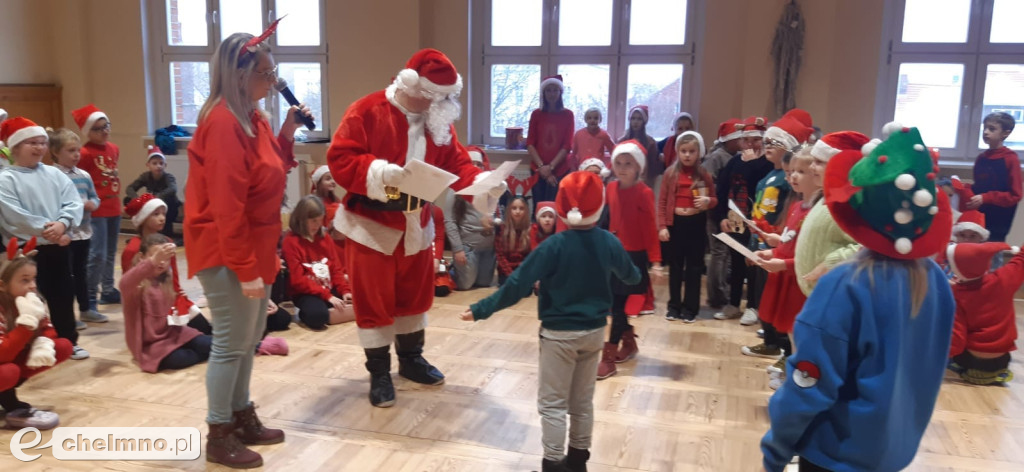 Mikołajki w młodszych klasach 