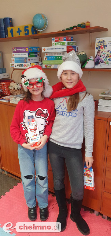 Mikołajki w młodszych klasach 