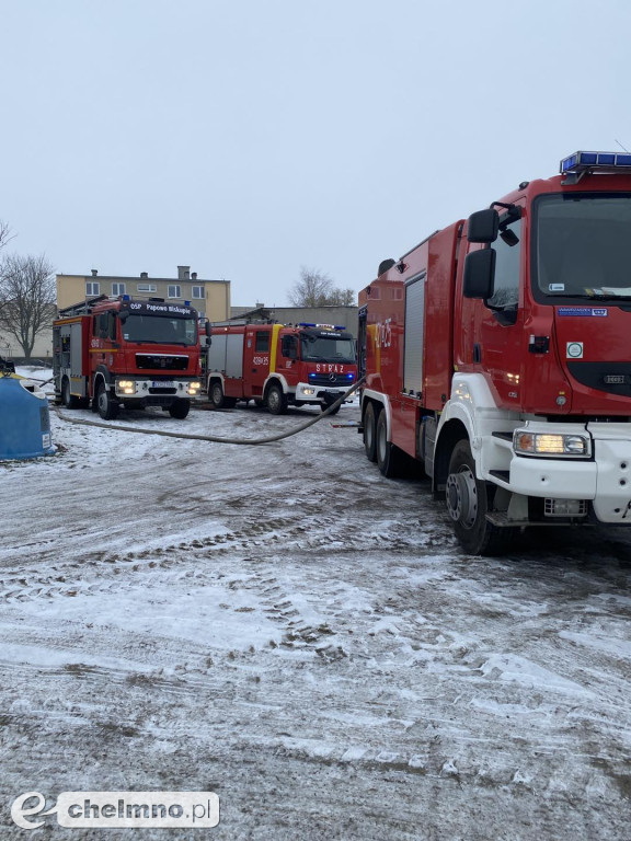 Paliło się w Zegartowicach. Sześć zastępów gasiło pożar