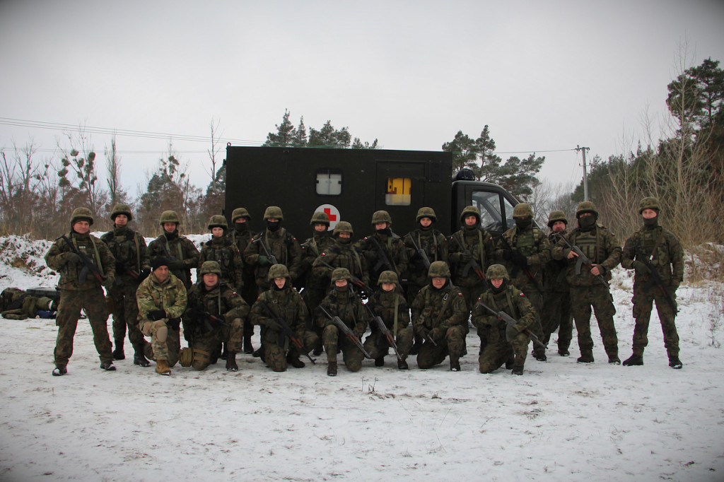 Szkolenie Combat Life Saver żołnierzy 3. Pułku Saperów