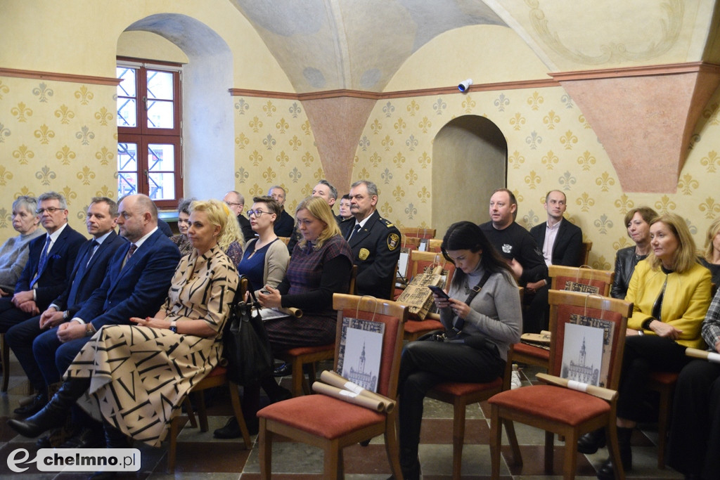 Uroczyste otwarcie Sali Ślubów, dawnej Sali Sądowej w Muzeum Ziemi Chełmińskiej
