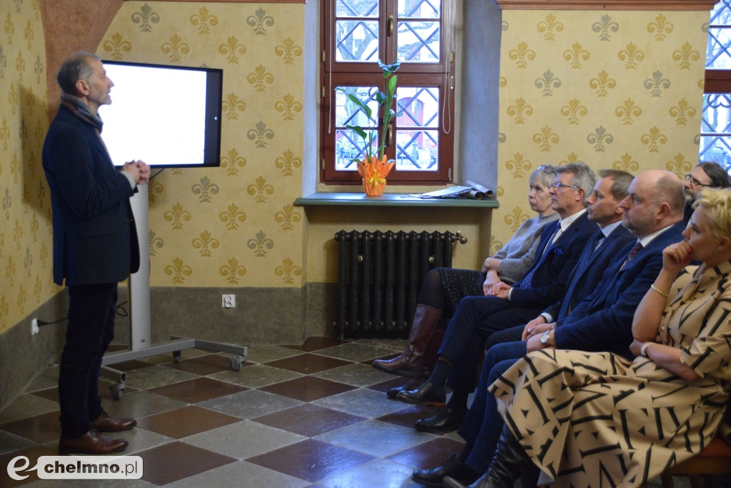 Uroczyste otwarcie Sali Ślubów, dawnej Sali Sądowej w Muzeum Ziemi Chełmińskiej