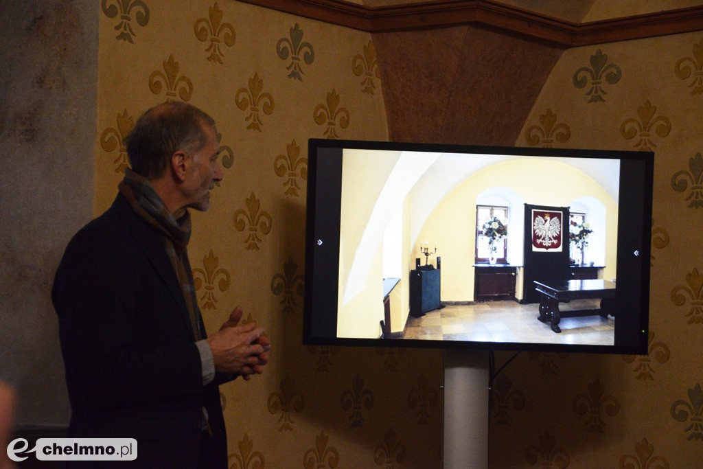 Uroczyste otwarcie Sali Ślubów, dawnej Sali Sądowej w Muzeum Ziemi Chełmińskiej