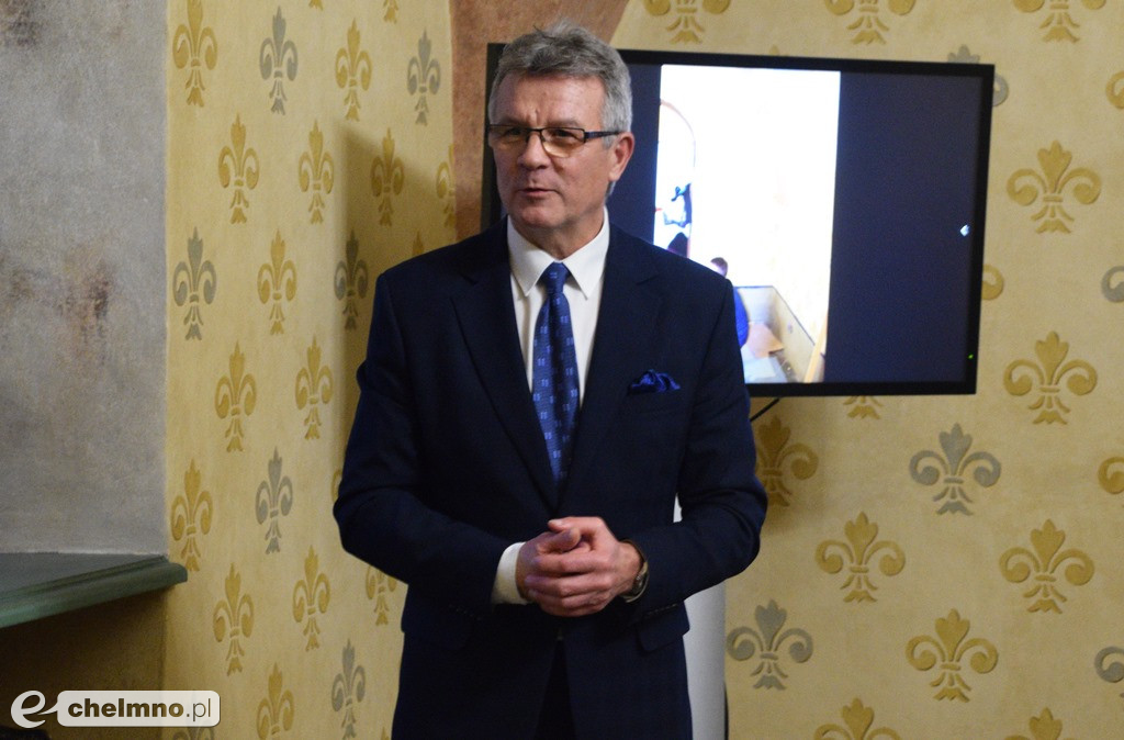 Uroczyste otwarcie Sali Ślubów, dawnej Sali Sądowej w Muzeum Ziemi Chełmińskiej