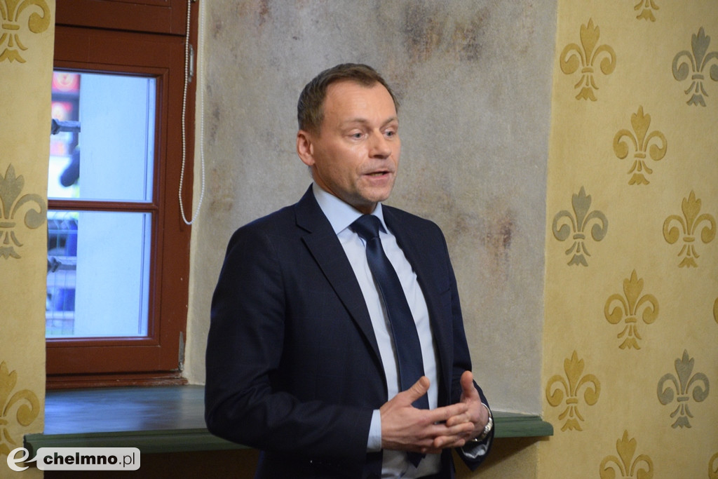 Uroczyste otwarcie Sali Ślubów, dawnej Sali Sądowej w Muzeum Ziemi Chełmińskiej