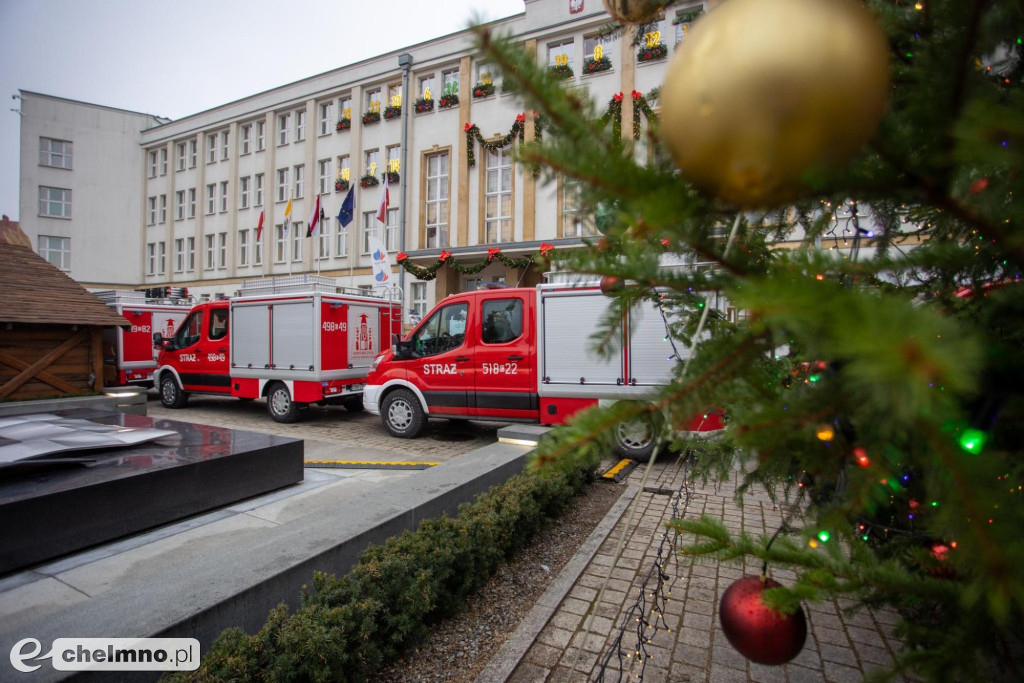 Wozy bojowe dla strażaków ochotników