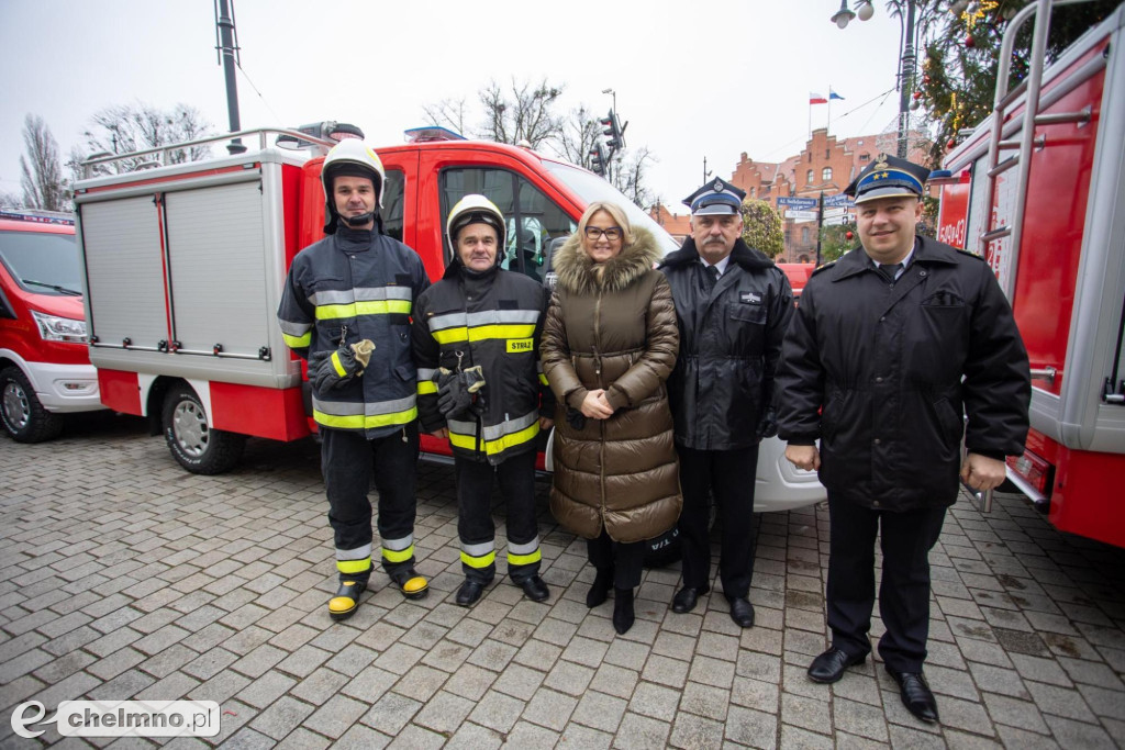 Wozy bojowe dla strażaków ochotników