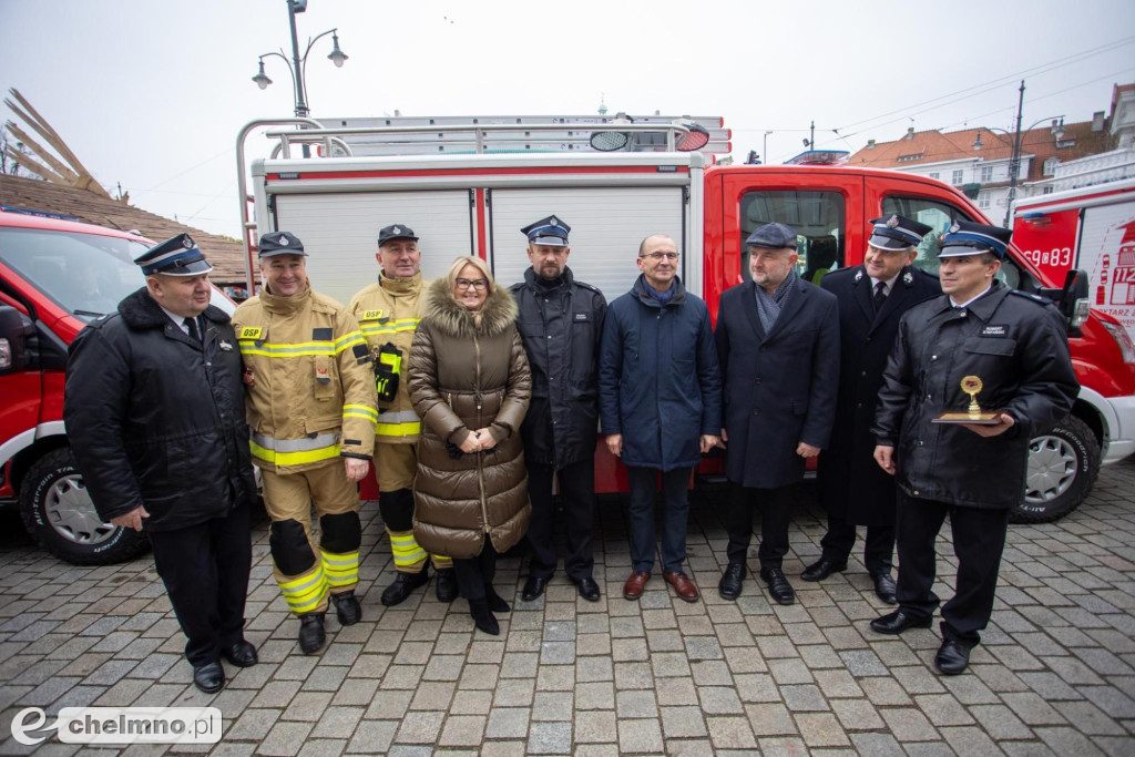 Wozy bojowe dla strażaków ochotników