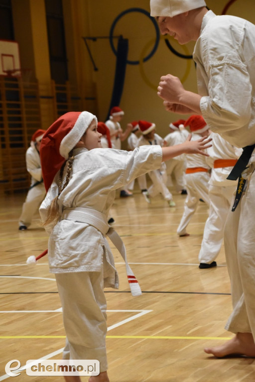 Świąteczny trening karateków na zakończenie sezonu 2023