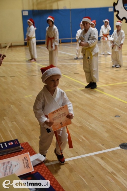 Świąteczny trening karateków na zakończenie sezonu 2023
