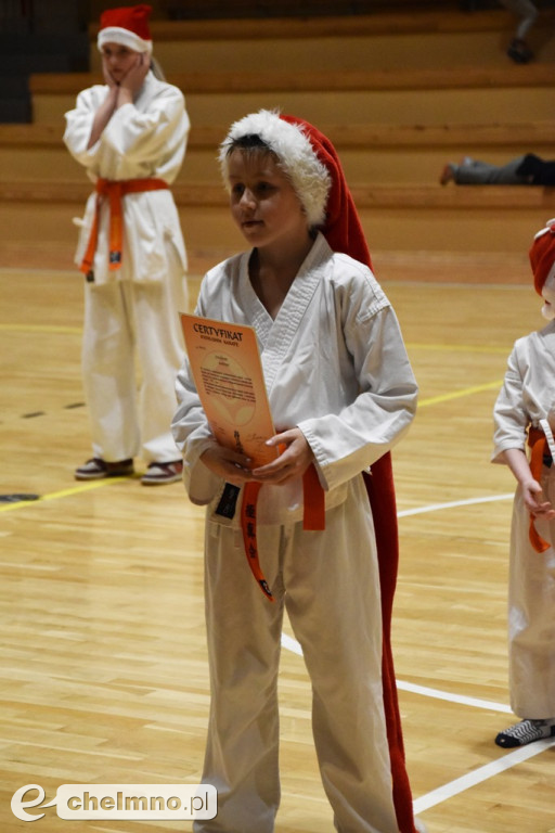 Świąteczny trening karateków na zakończenie sezonu 2023