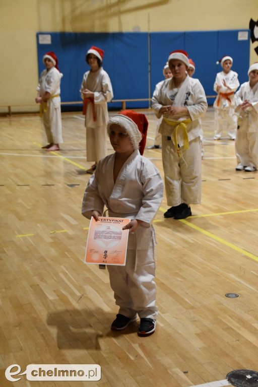 Świąteczny trening karateków na zakończenie sezonu 2023