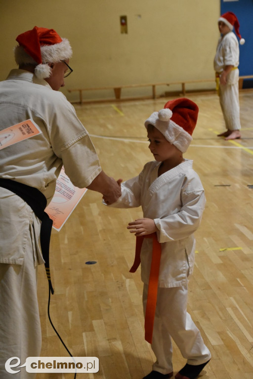 Świąteczny trening karateków na zakończenie sezonu 2023