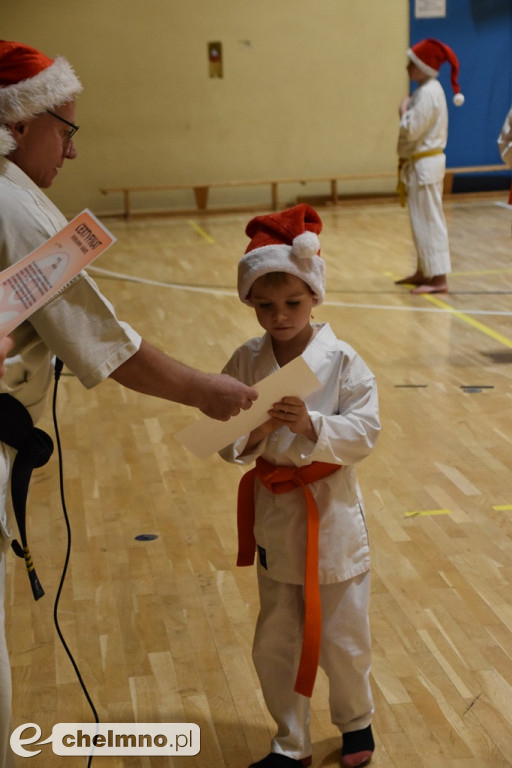 Świąteczny trening karateków na zakończenie sezonu 2023