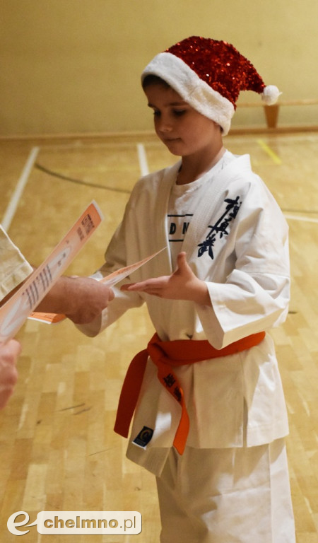 Świąteczny trening karateków na zakończenie sezonu 2023