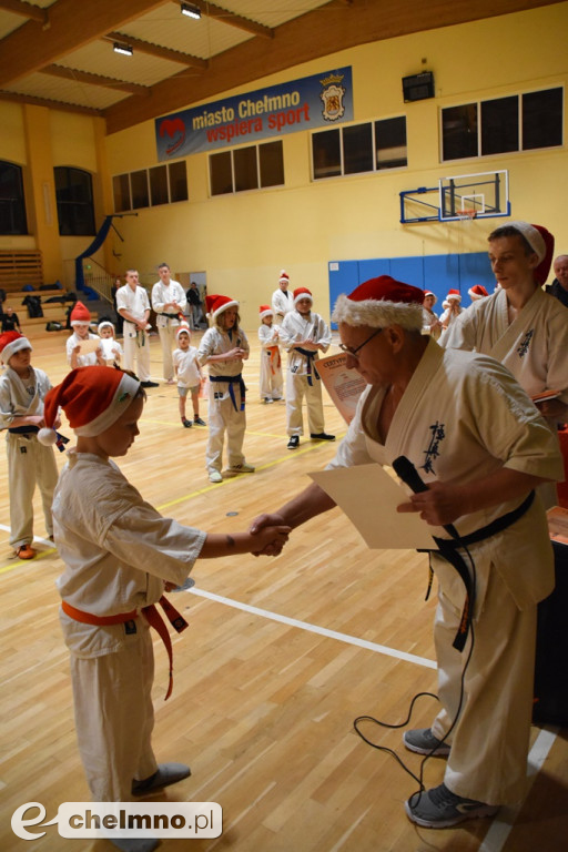 Świąteczny trening karateków na zakończenie sezonu 2023