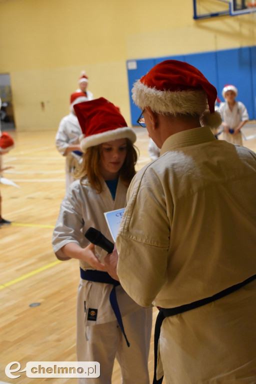 Świąteczny trening karateków na zakończenie sezonu 2023
