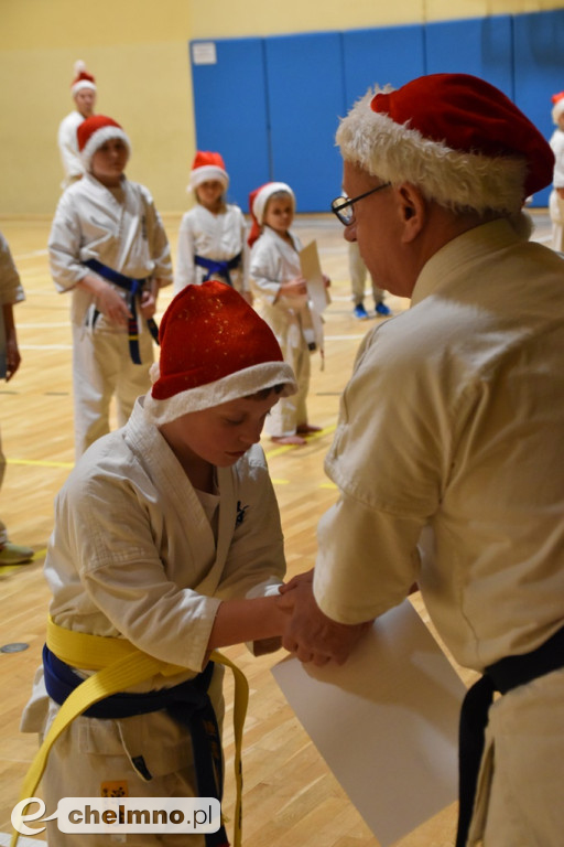 Świąteczny trening karateków na zakończenie sezonu 2023