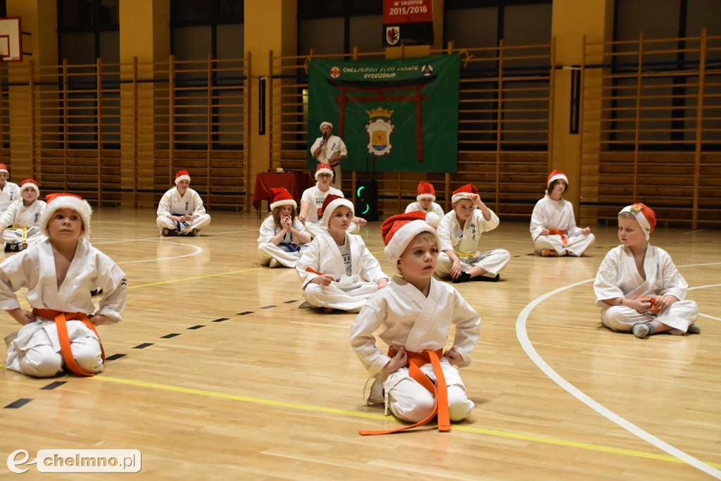 Świąteczny trening karateków na zakończenie sezonu 2023