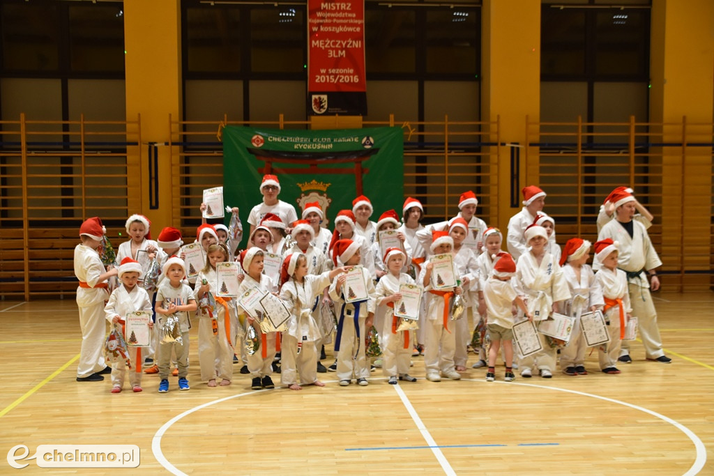 Świąteczny trening karateków na zakończenie sezonu 2023