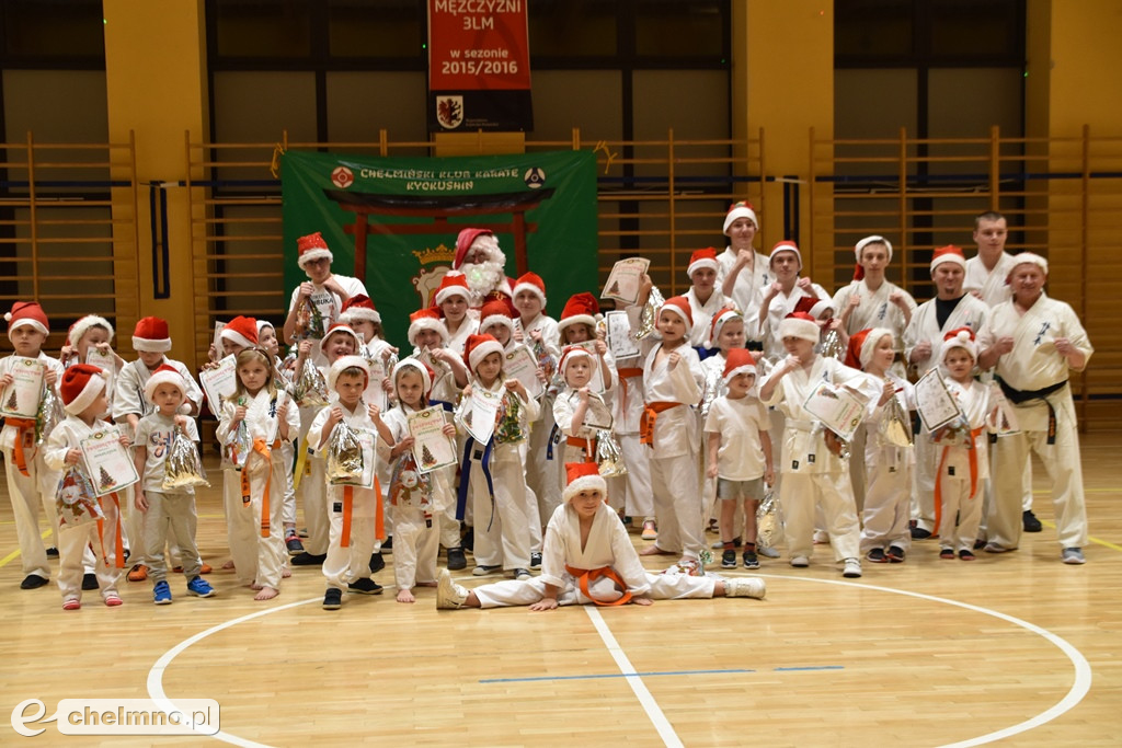 Świąteczny trening karateków na zakończenie sezonu 2023