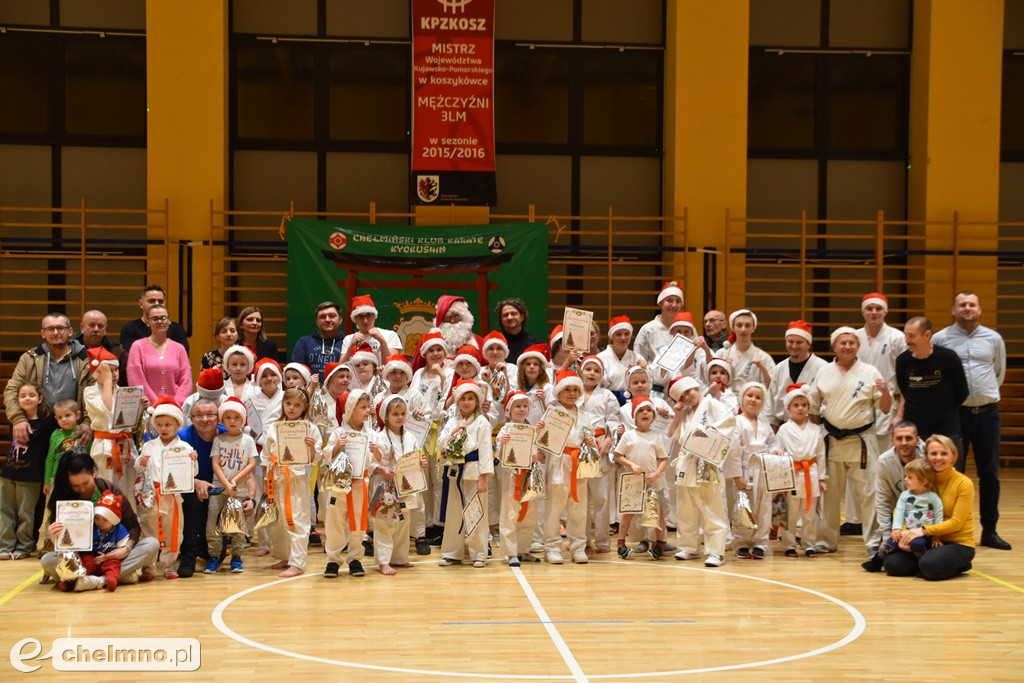 Świąteczny trening karateków na zakończenie sezonu 2023